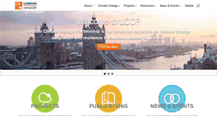 Desktop Screenshot of climatelondon.org